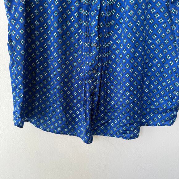 GH Bass & Co Blue Blouse size XXL - Picture 4 of 7